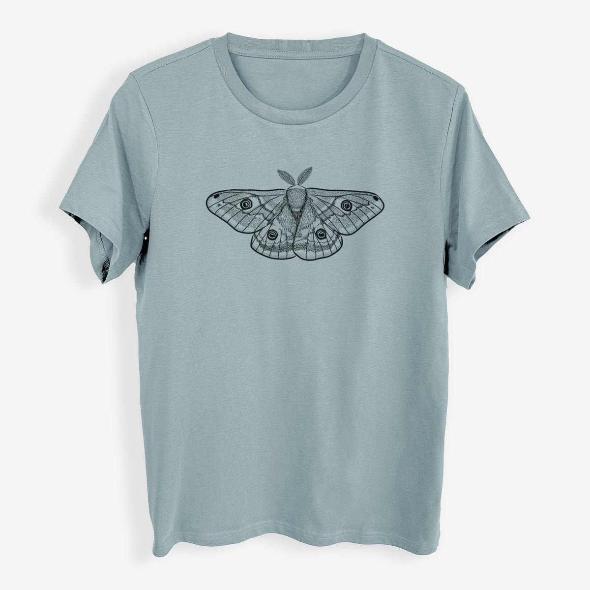 Saturnia pavonia - Small Emperor Moth - Womens Everyday Maple Tee