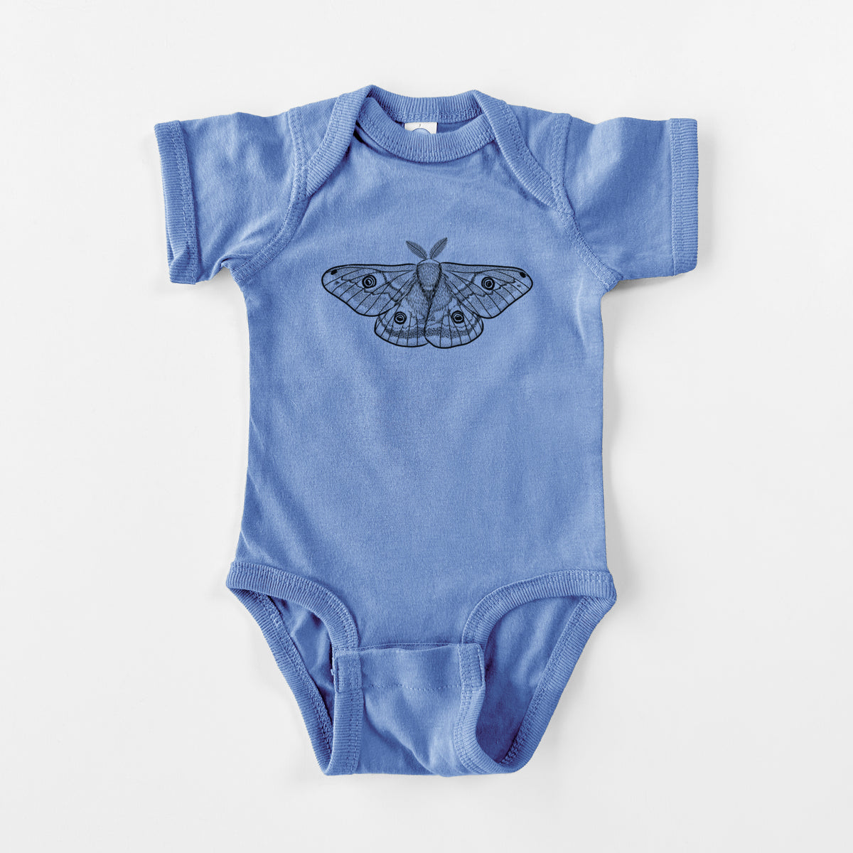 Saturnia pavonia - Small Emperor Moth - Baby Fine Jersey Bodysuit
