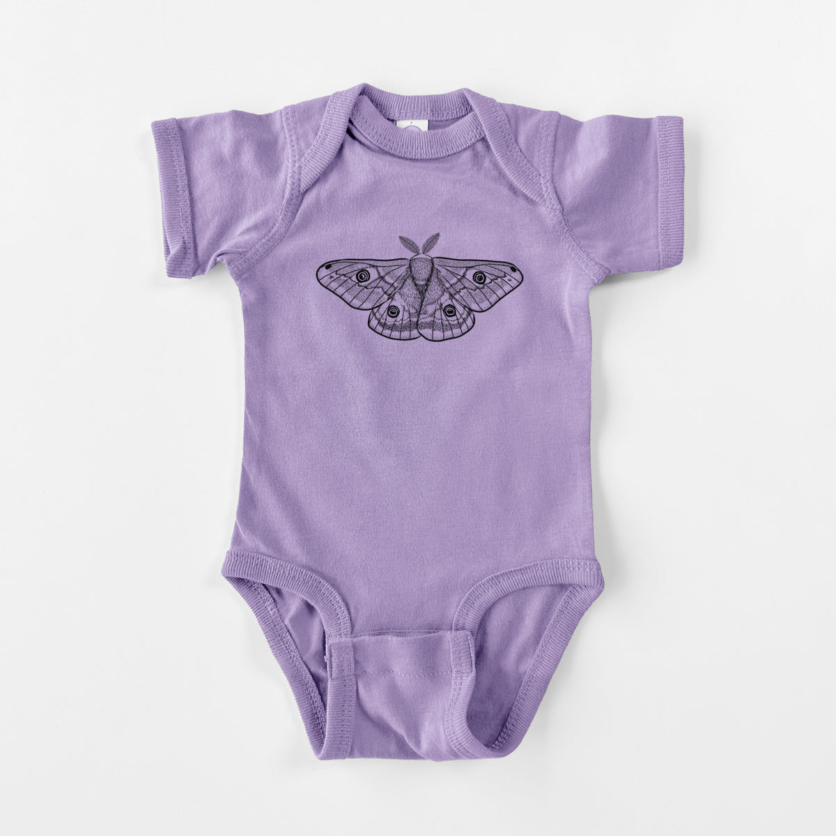 Saturnia pavonia - Small Emperor Moth - Baby Fine Jersey Bodysuit