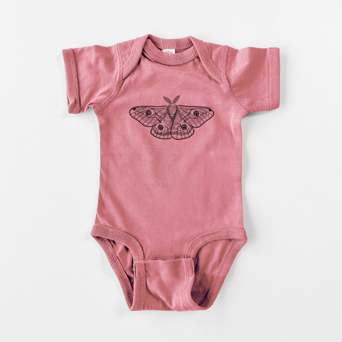 Saturnia pavonia - Small Emperor Moth - Baby Fine Jersey Bodysuit