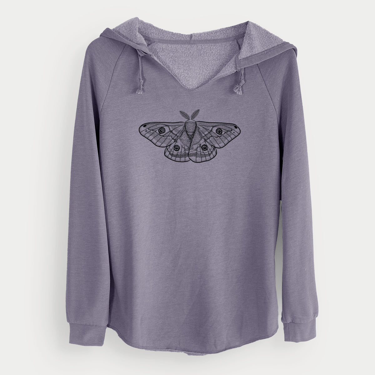 Saturnia pavonia - Small Emperor Moth - Cali Wave Hooded Sweatshirt