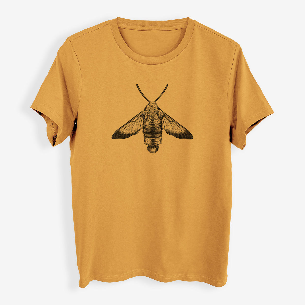 Snowberry Clearwing Moth - Hemaris diffinis - Womens Everyday Maple Tee