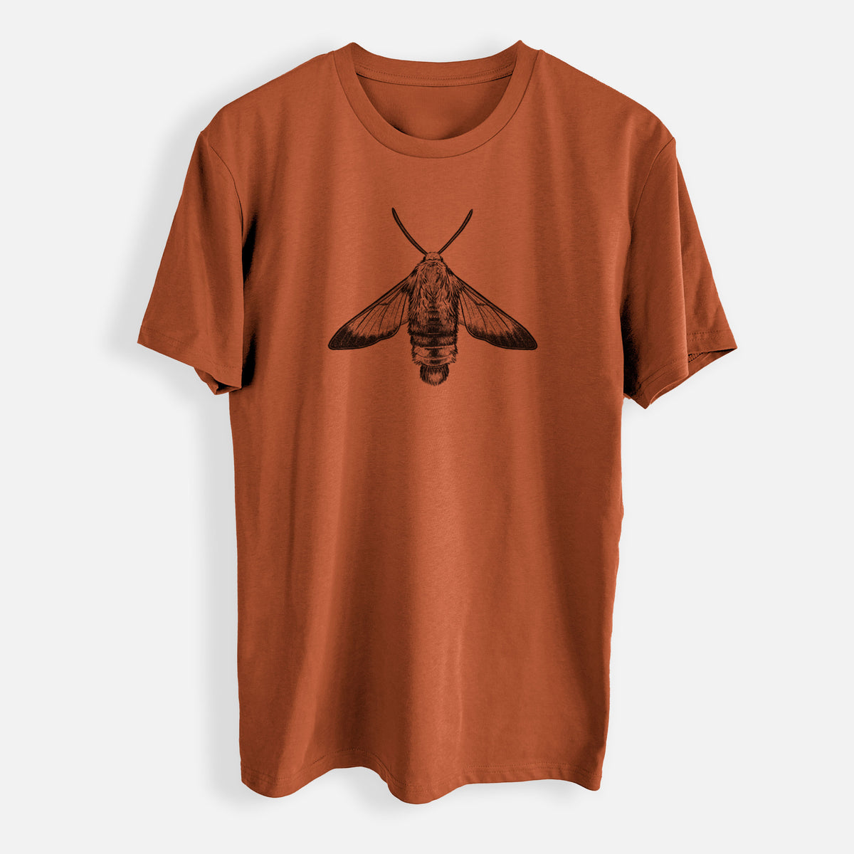 Snowberry Clearwing Moth - Hemaris diffinis - Mens Everyday Staple Tee