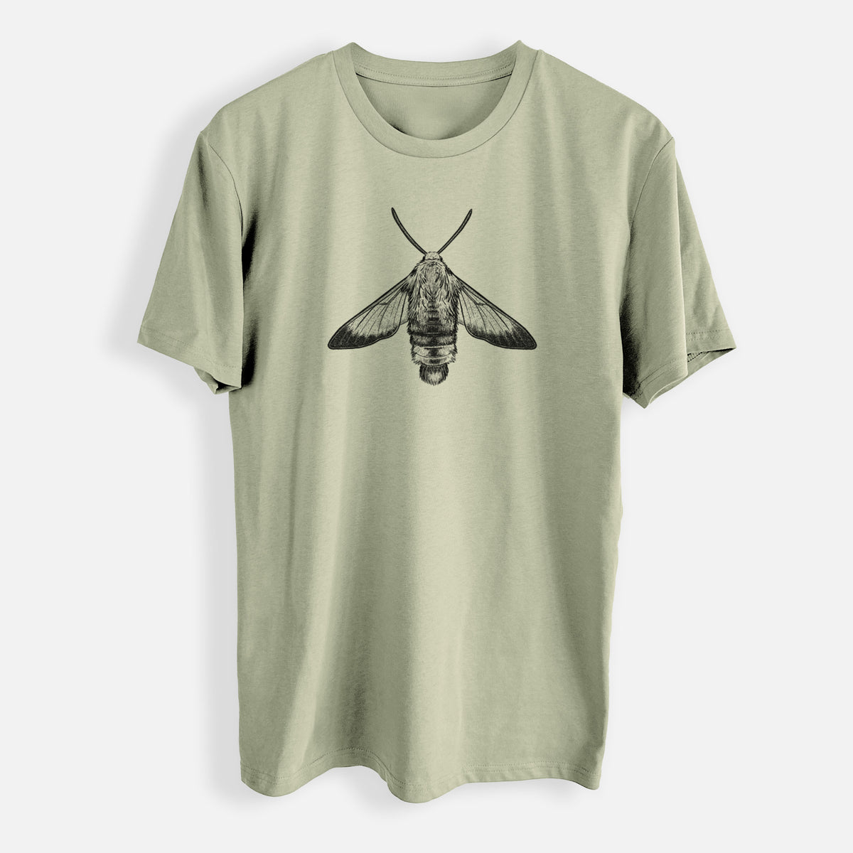 Snowberry Clearwing Moth - Hemaris diffinis - Mens Everyday Staple Tee