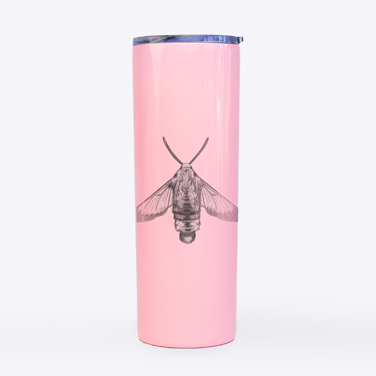 Snowberry Clearwing Moth - Hemaris diffinis - 20oz Skinny Tumbler