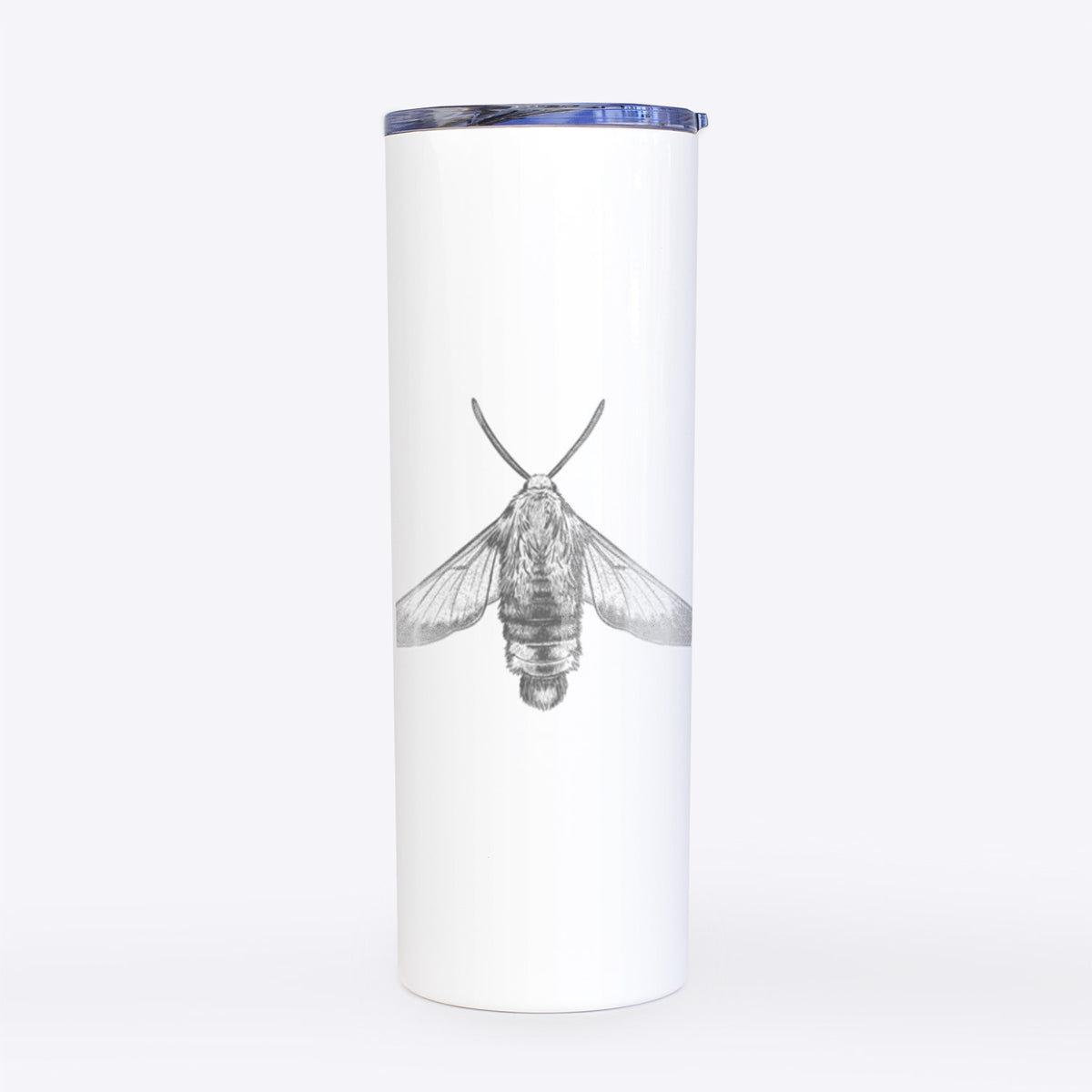 Snowberry Clearwing Moth - Hemaris diffinis - 20oz Skinny Tumbler