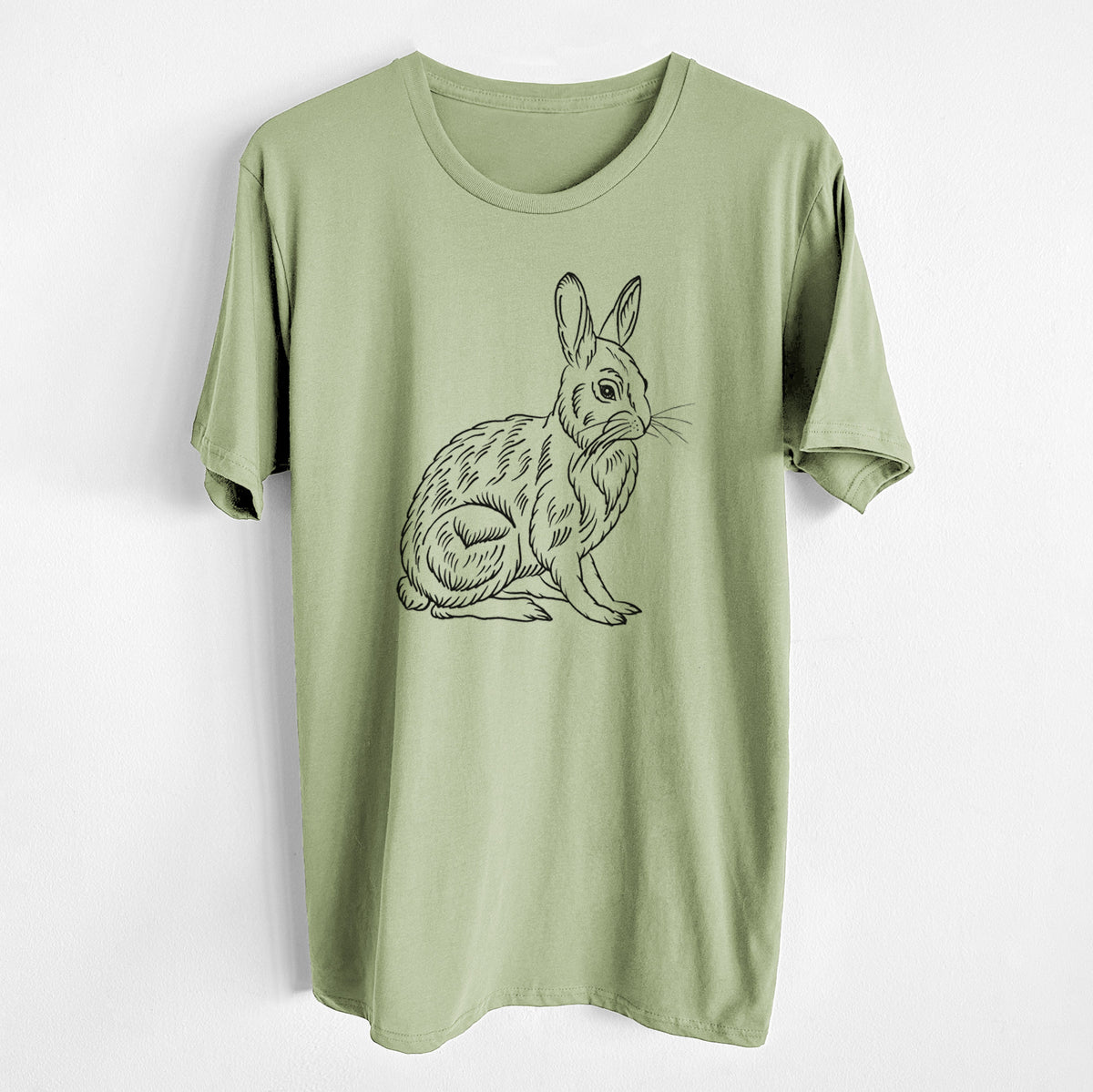 CLOSEOUT - Snoeshoe Hare - Unisex Crewneck - Made in USA - 100% Organic Cotton