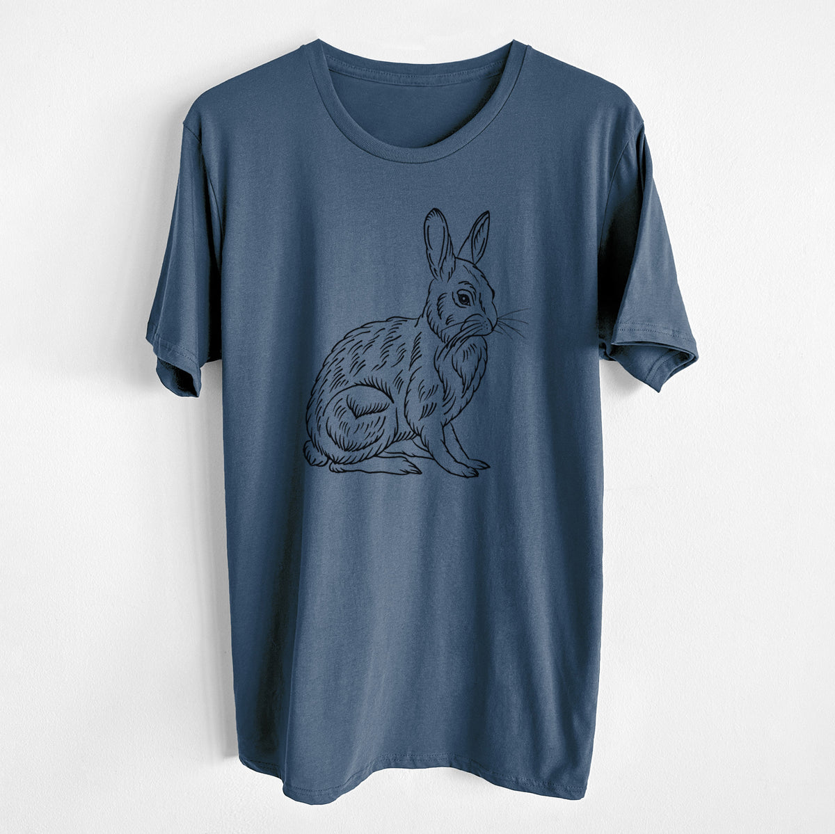 CLOSEOUT - Snoeshoe Hare - Unisex Crewneck - Made in USA - 100% Organic Cotton