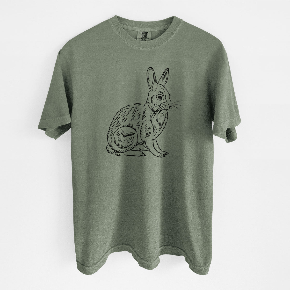Snoeshoe Hare - Unisex Comfort Colors Garment-Dyed Heavyweight T-shirt
