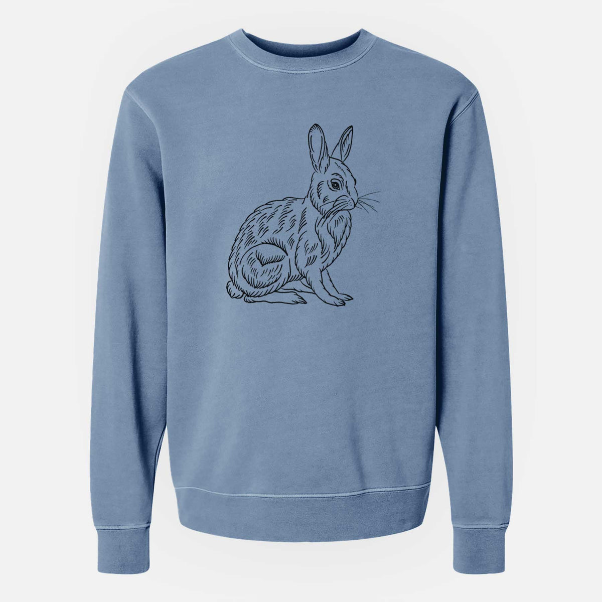 Snoeshoe Hare - Unisex Pigment Dyed Crew Sweatshirt