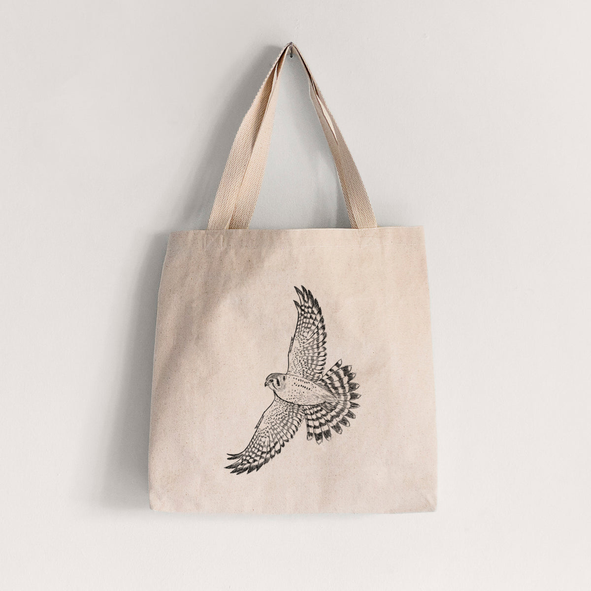 Soaring American Kestrel - Falco sparverius - Tote Bag