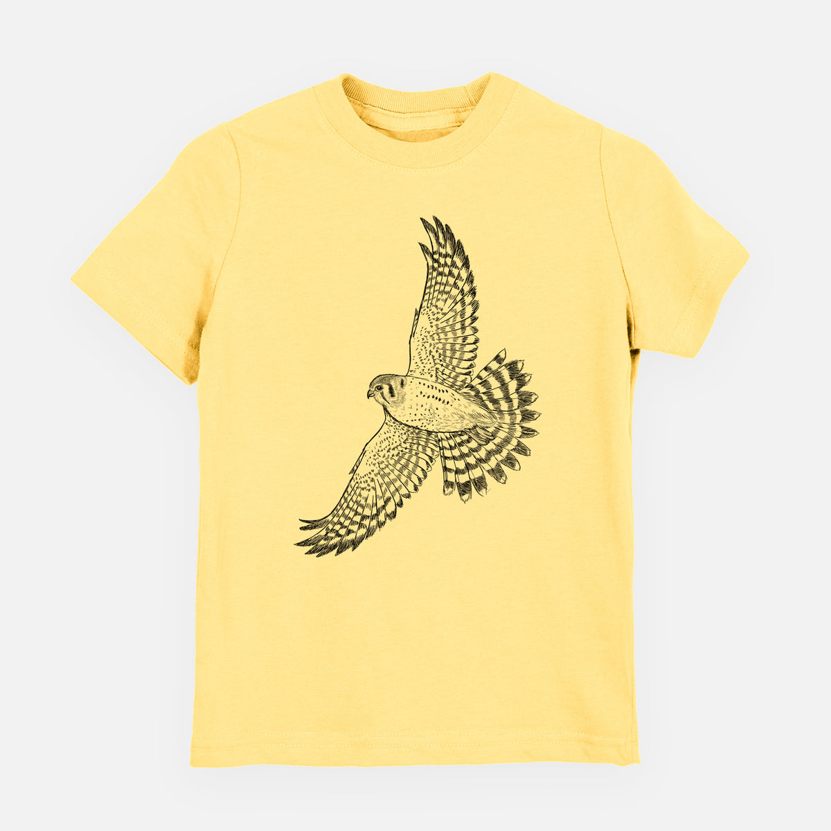 Soaring American Kestrel - Falco sparverius - Youth Shirt