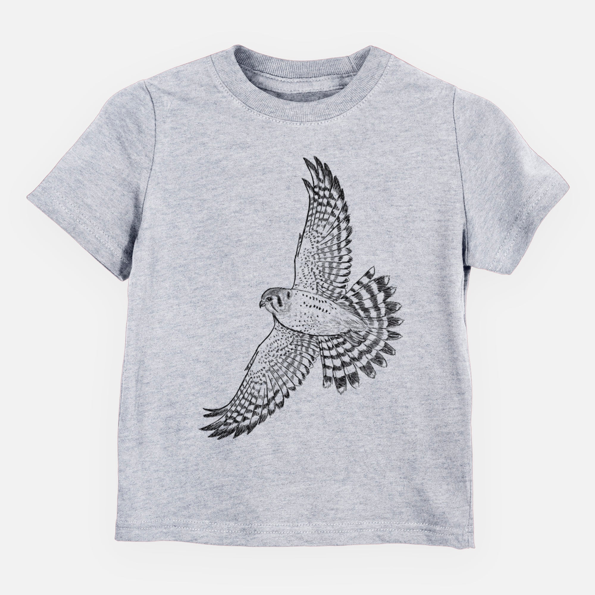 Soaring American Kestrel - Falco sparverius - Toddler/Youth Shirt