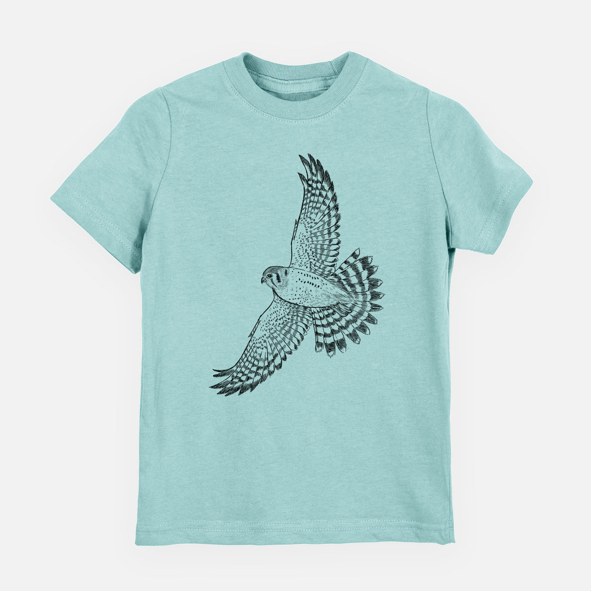 Soaring American Kestrel - Falco sparverius - Youth Shirt