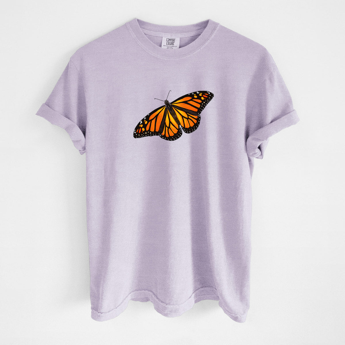 Vibrant Monarch - Danaus plexippus - Unisex Comfort Colors Garment-Dyed Heavyweight T-shirt