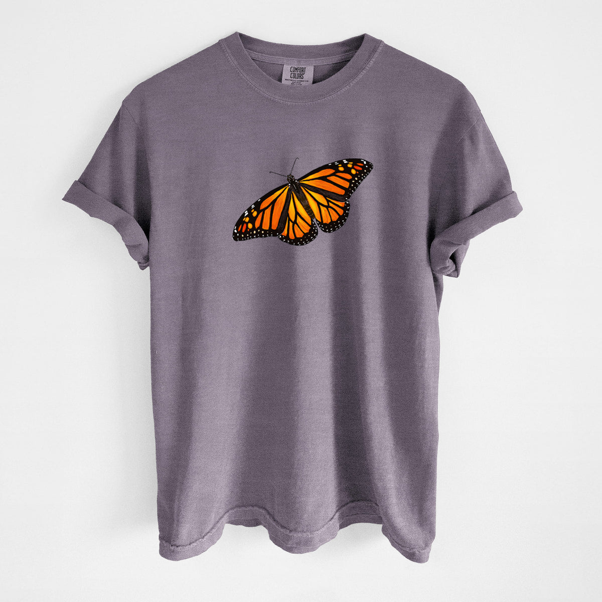 Vibrant Monarch - Danaus plexippus - Unisex Comfort Colors Garment-Dyed Heavyweight T-shirt