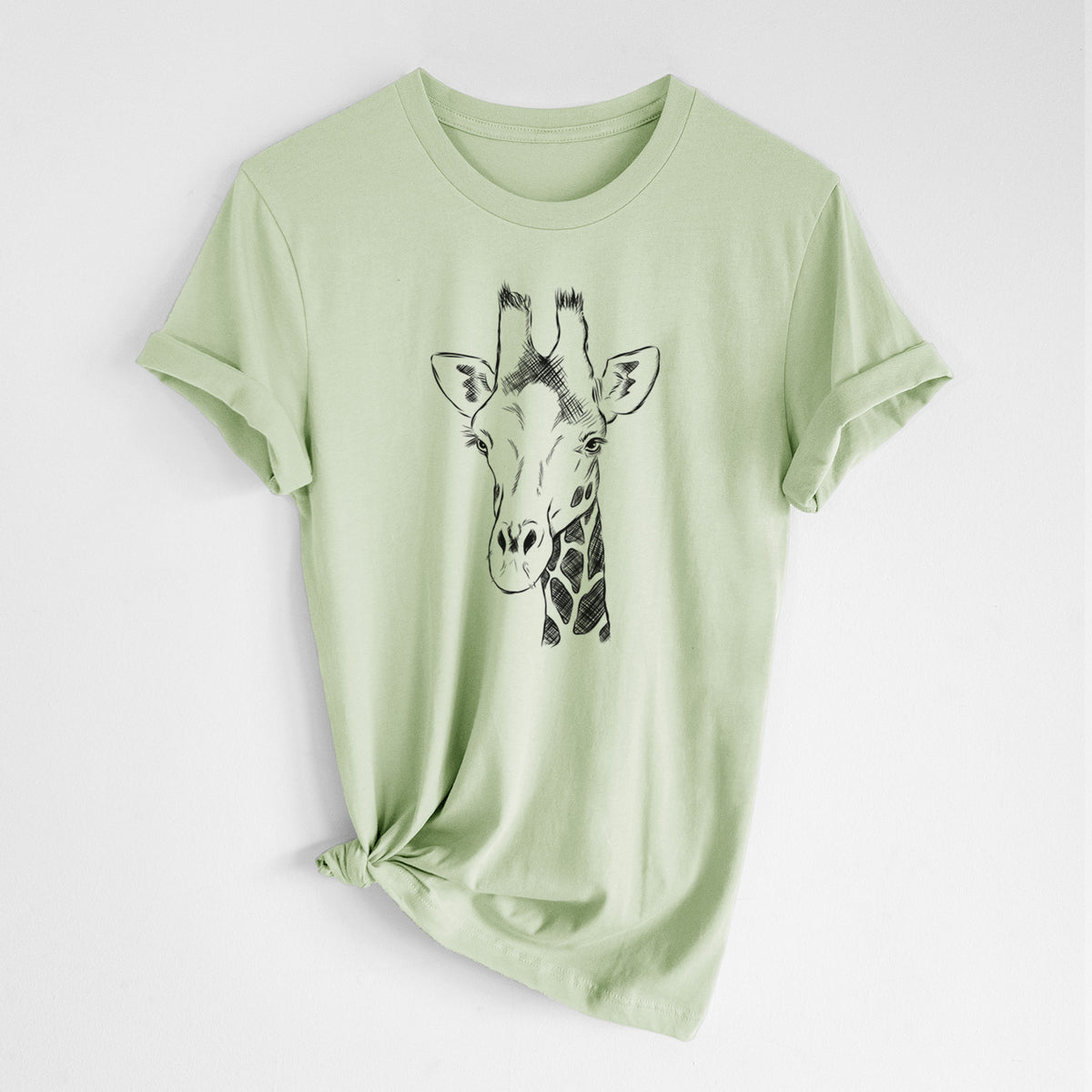 Southern Giraffe - Giraffa giraffa - Lightweight 100% Cotton Unisex Crewneck