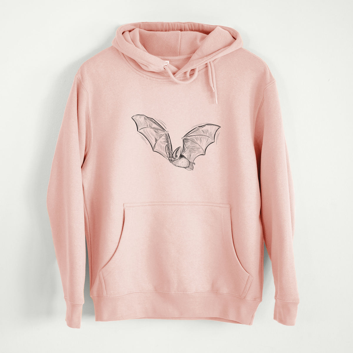 Spotted Bat - Euderma maculatum  - Mid-Weight Unisex Premium Blend Hoodie