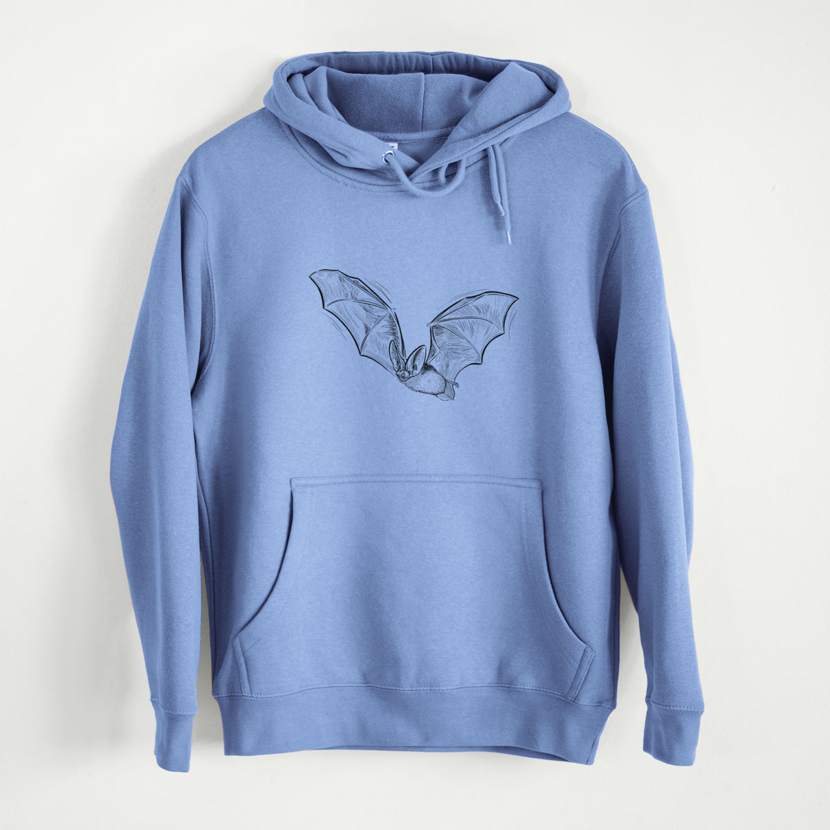 Spotted Bat - Euderma maculatum  - Mid-Weight Unisex Premium Blend Hoodie