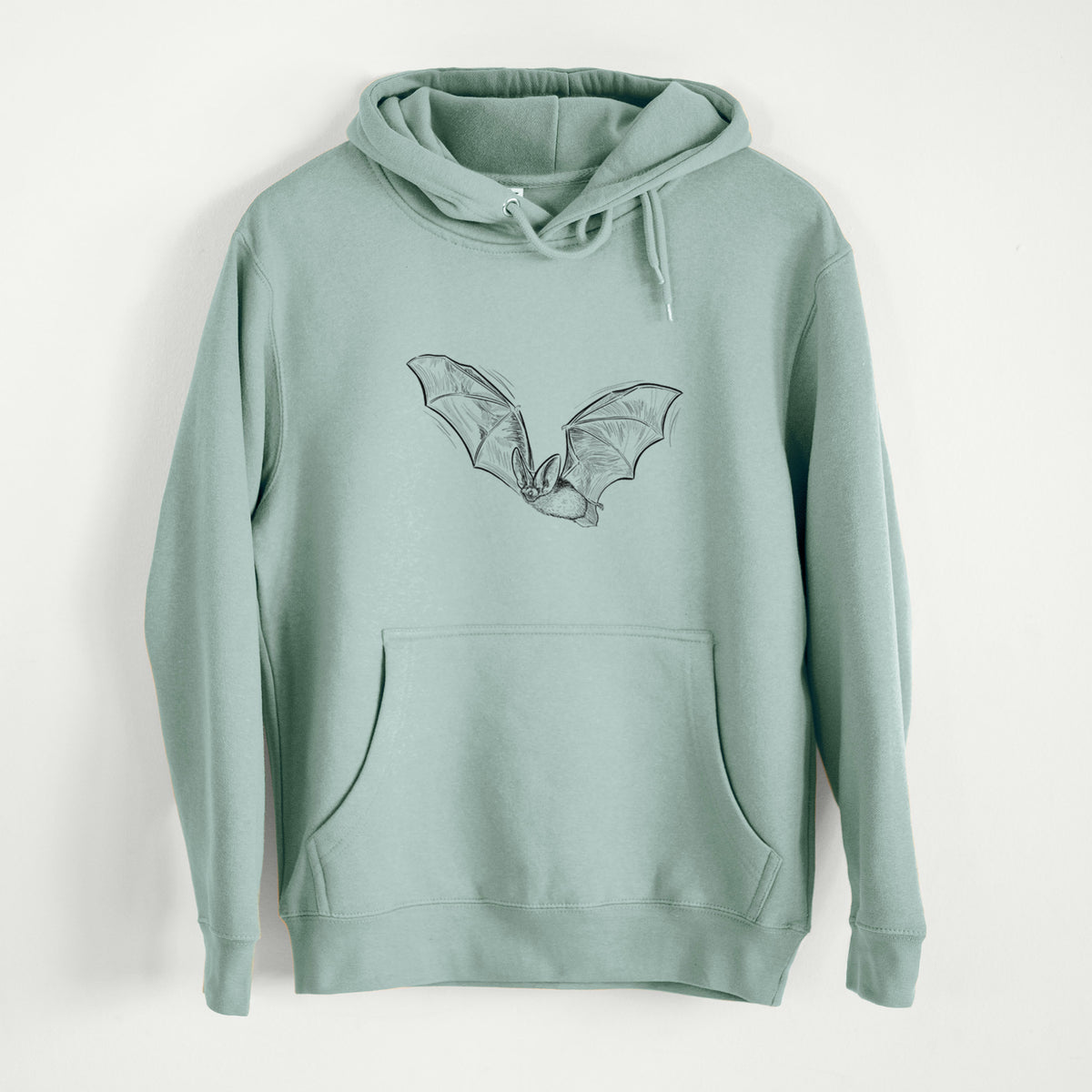 Spotted Bat - Euderma maculatum  - Mid-Weight Unisex Premium Blend Hoodie