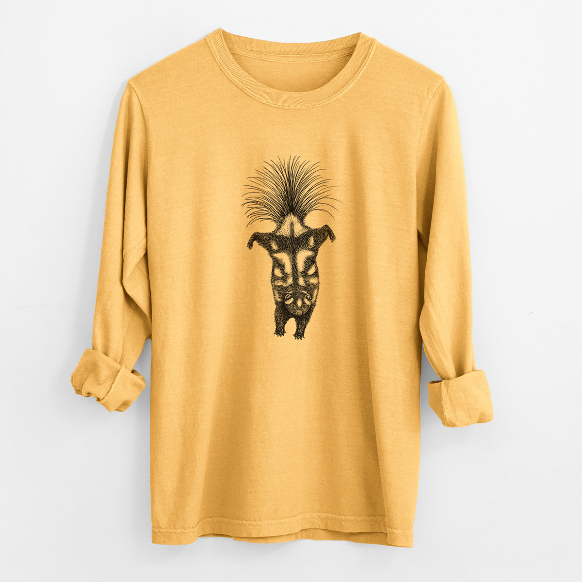 Eastern Spotted Skunk - Spilogale putorius - Unisex Comfort Colors 100% Cotton Long Sleeve