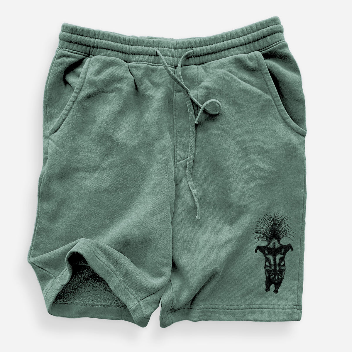 Eastern Spotted Skunk - Spilogale putorius - Unisex Pigment Dyed Shorts