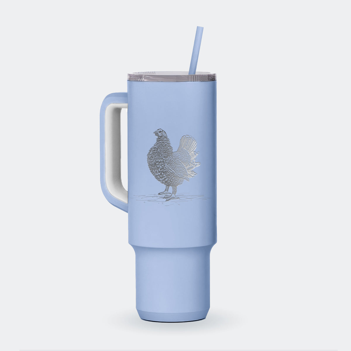 Male Spruce Grouse - Canachites canadensis - 40oz Skinny Recharge Tumbler