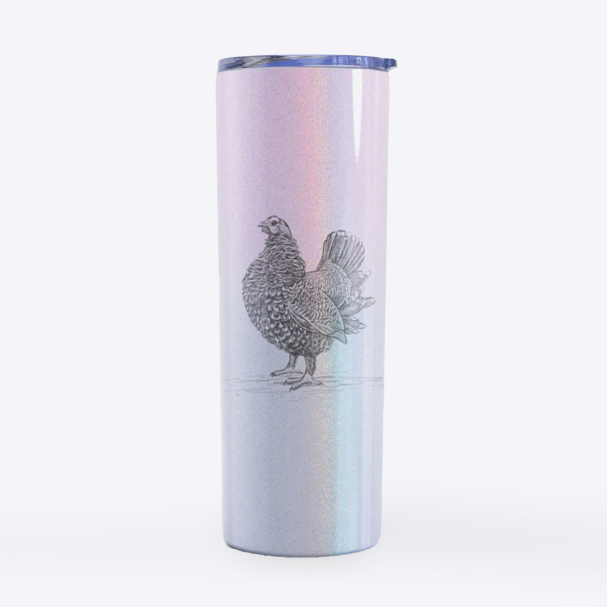 Male Spruce Grouse - Canachites canadensis - 20oz Skinny Tumbler