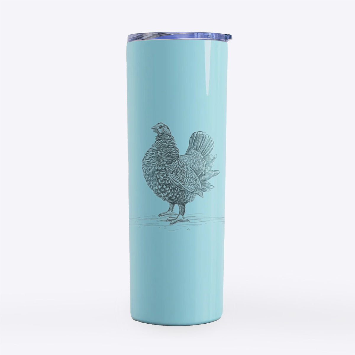 Male Spruce Grouse - Canachites canadensis - 20oz Skinny Tumbler