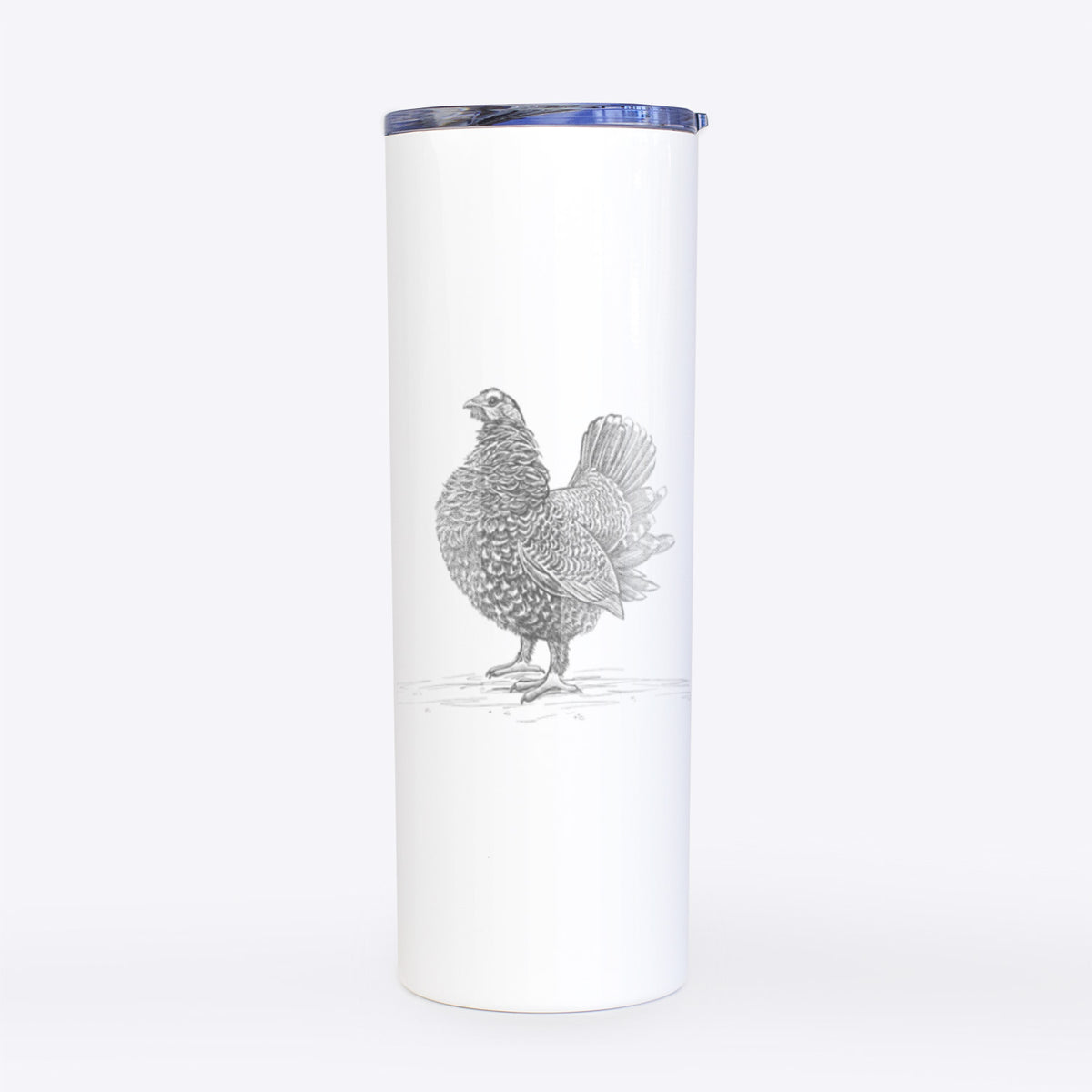 Male Spruce Grouse - Canachites canadensis - 20oz Skinny Tumbler