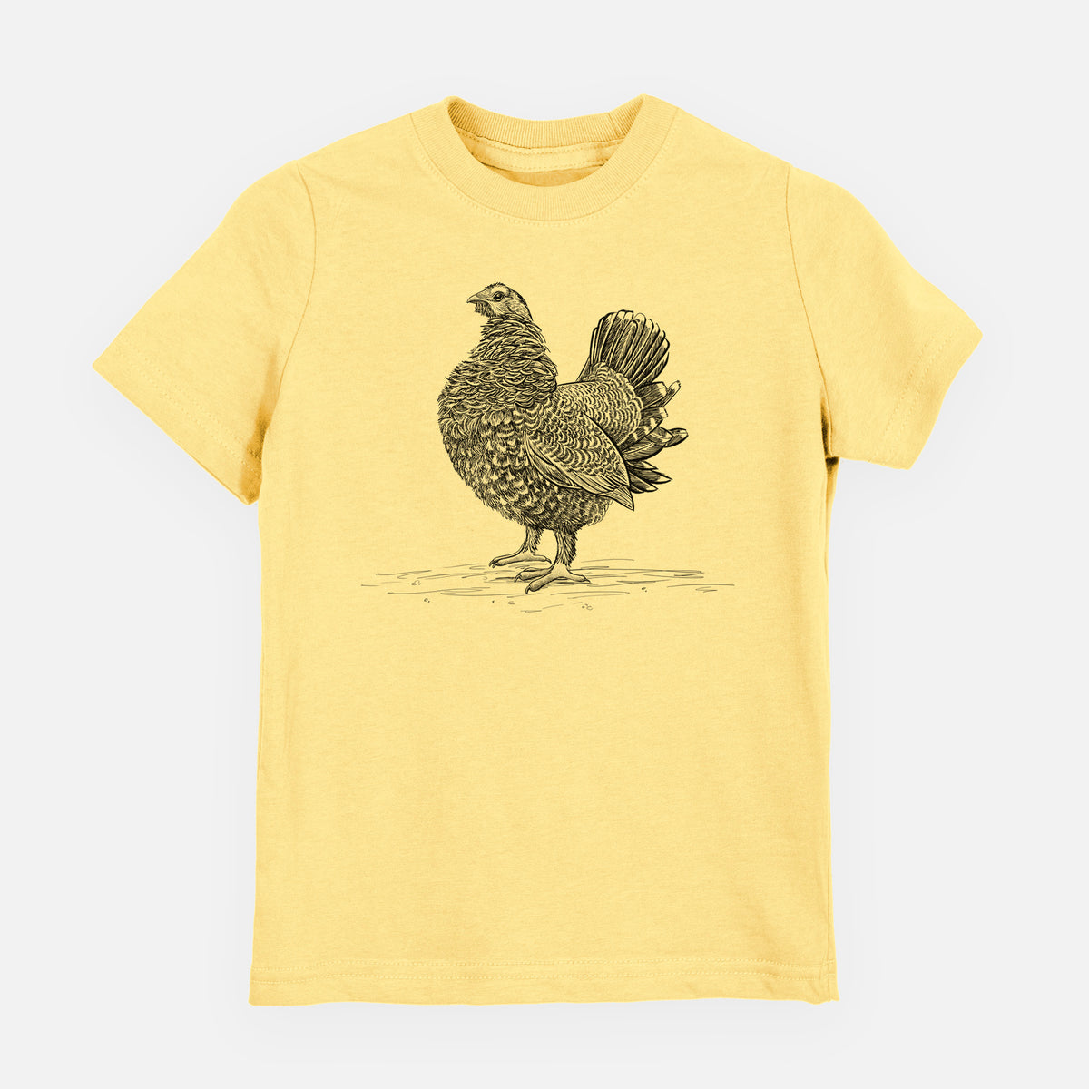 Male Spruce Grouse - Canachites canadensis - Youth Shirt
