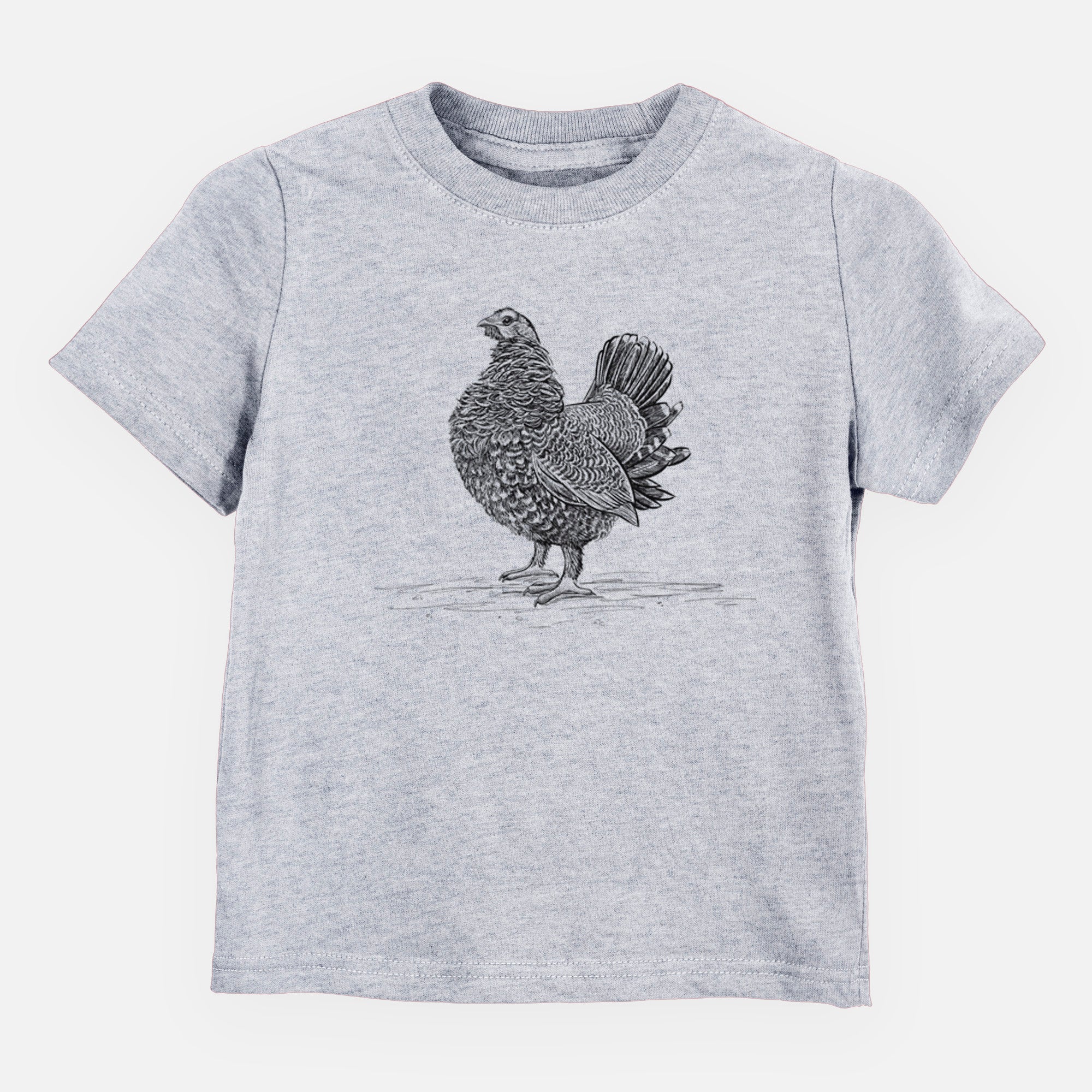 Male Spruce Grouse - Canachites canadensis - Toddler/Youth Shirt