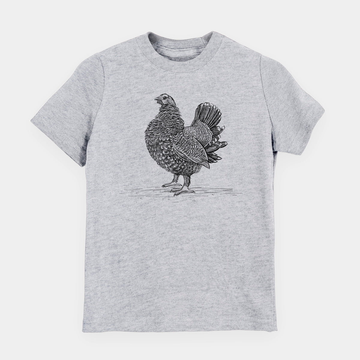 Male Spruce Grouse - Canachites canadensis - Youth Shirt