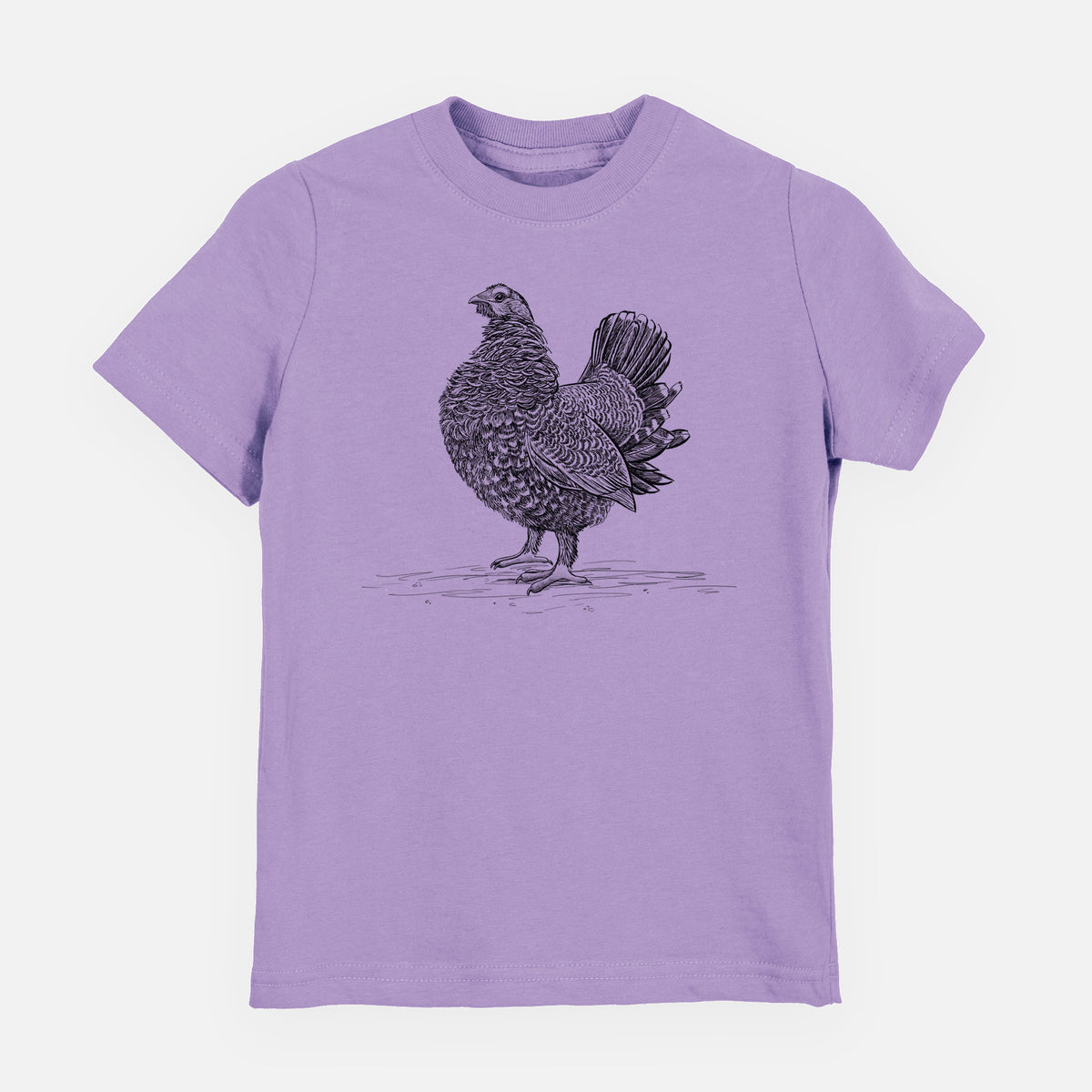 Male Spruce Grouse - Canachites canadensis - Youth Shirt