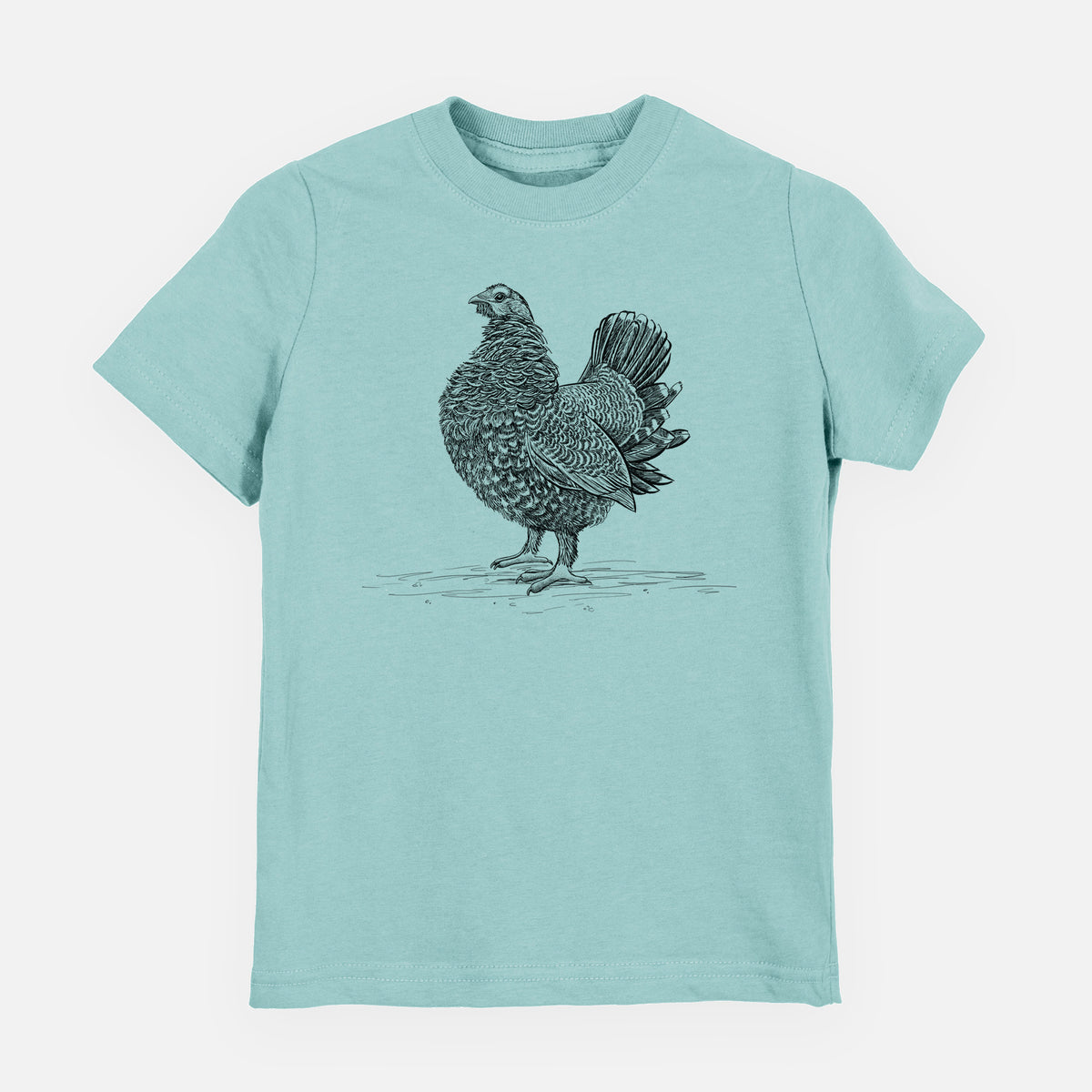 Male Spruce Grouse - Canachites canadensis - Youth Shirt