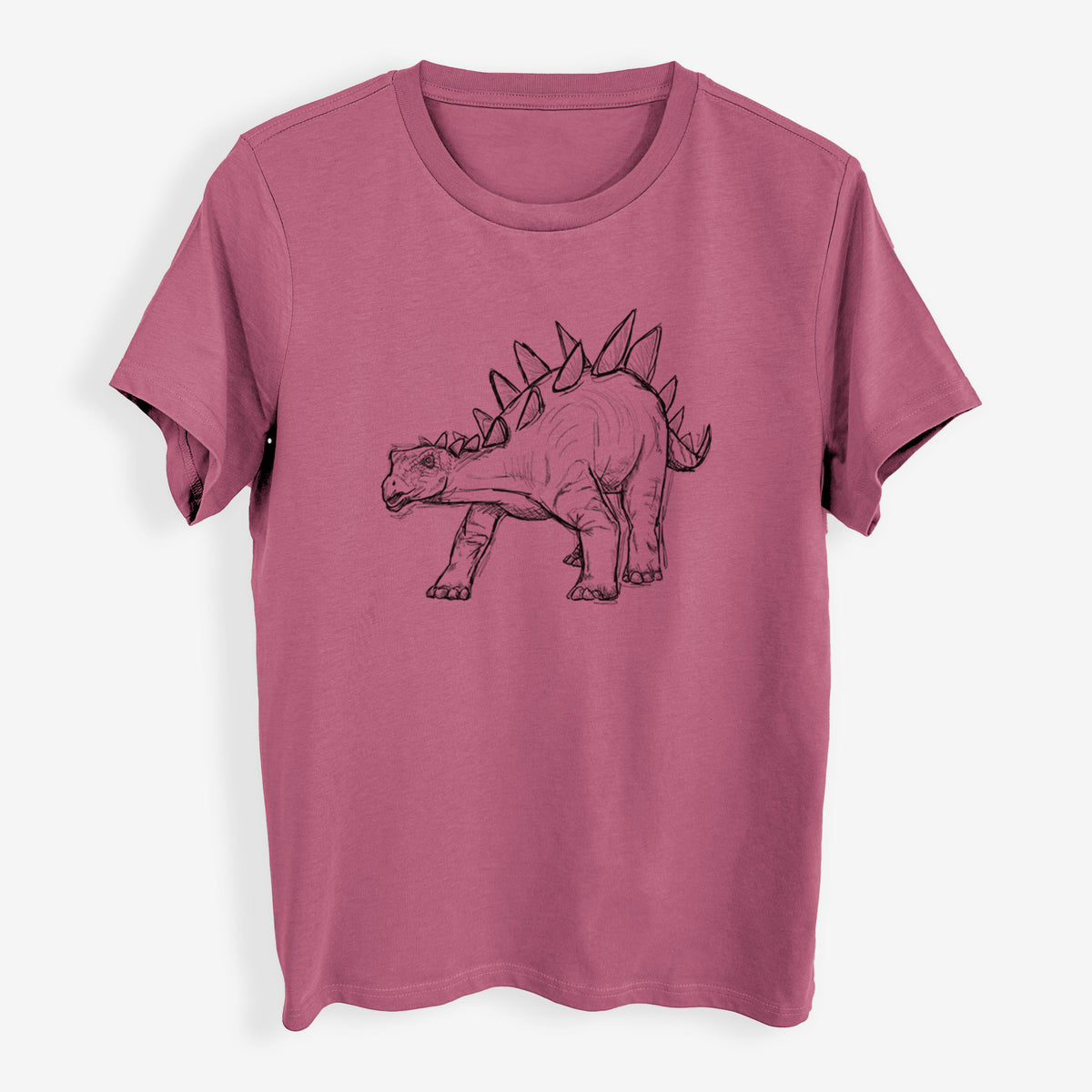 Stegosaurus Stenops - Womens Everyday Maple Tee