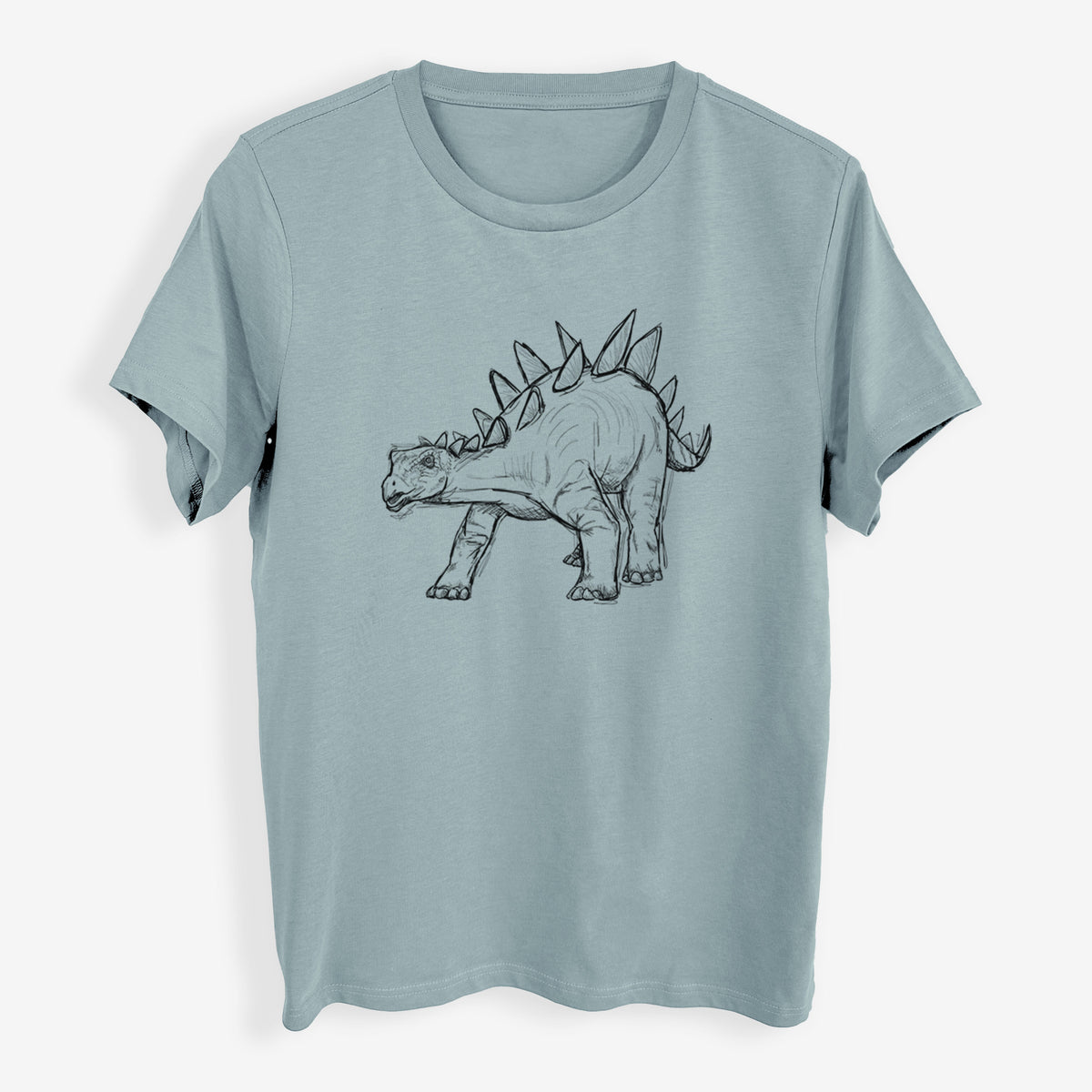 Stegosaurus Stenops - Womens Everyday Maple Tee