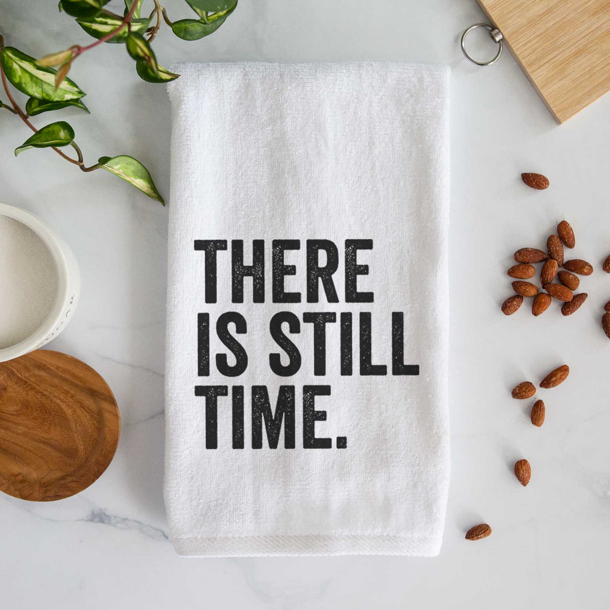 There&#39;s Still Time Premium Decorative Hand Towel