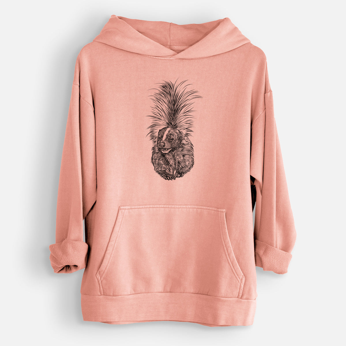 Striped Skunk - Mephitis mephitis  - Urban Heavyweight Hoodie