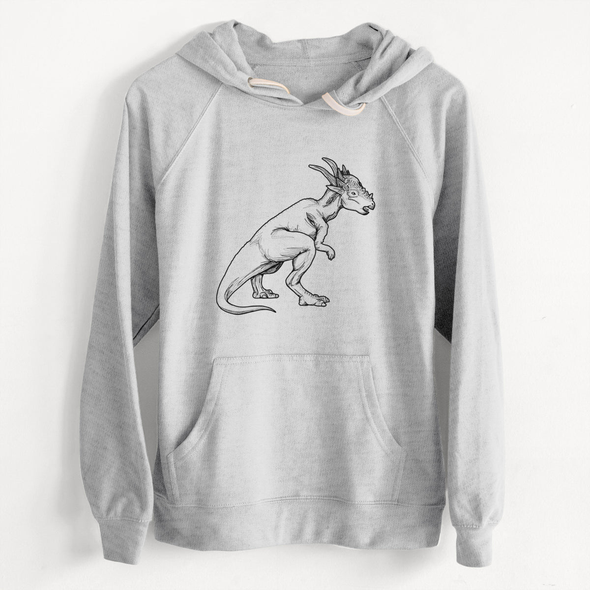 CLEARANCE - Stygimoloch  - Unisex Slim Fit Loopback Terry Hoodie