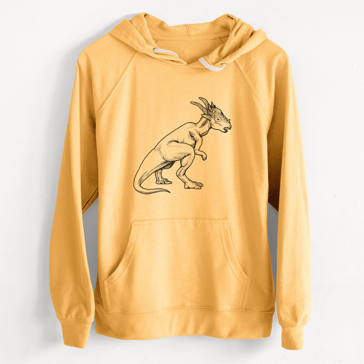 CLEARANCE - Stygimoloch  - Unisex Slim Fit Loopback Terry Hoodie