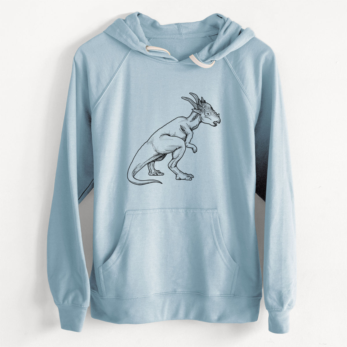 CLEARANCE - Stygimoloch  - Unisex Slim Fit Loopback Terry Hoodie