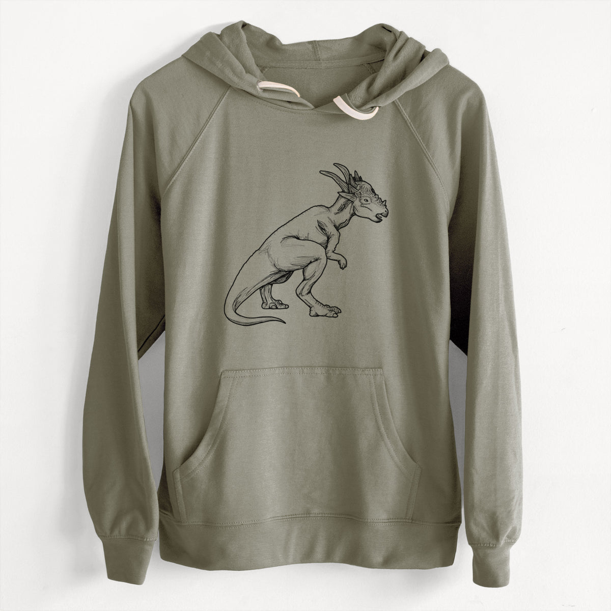 CLEARANCE - Stygimoloch  - Unisex Slim Fit Loopback Terry Hoodie