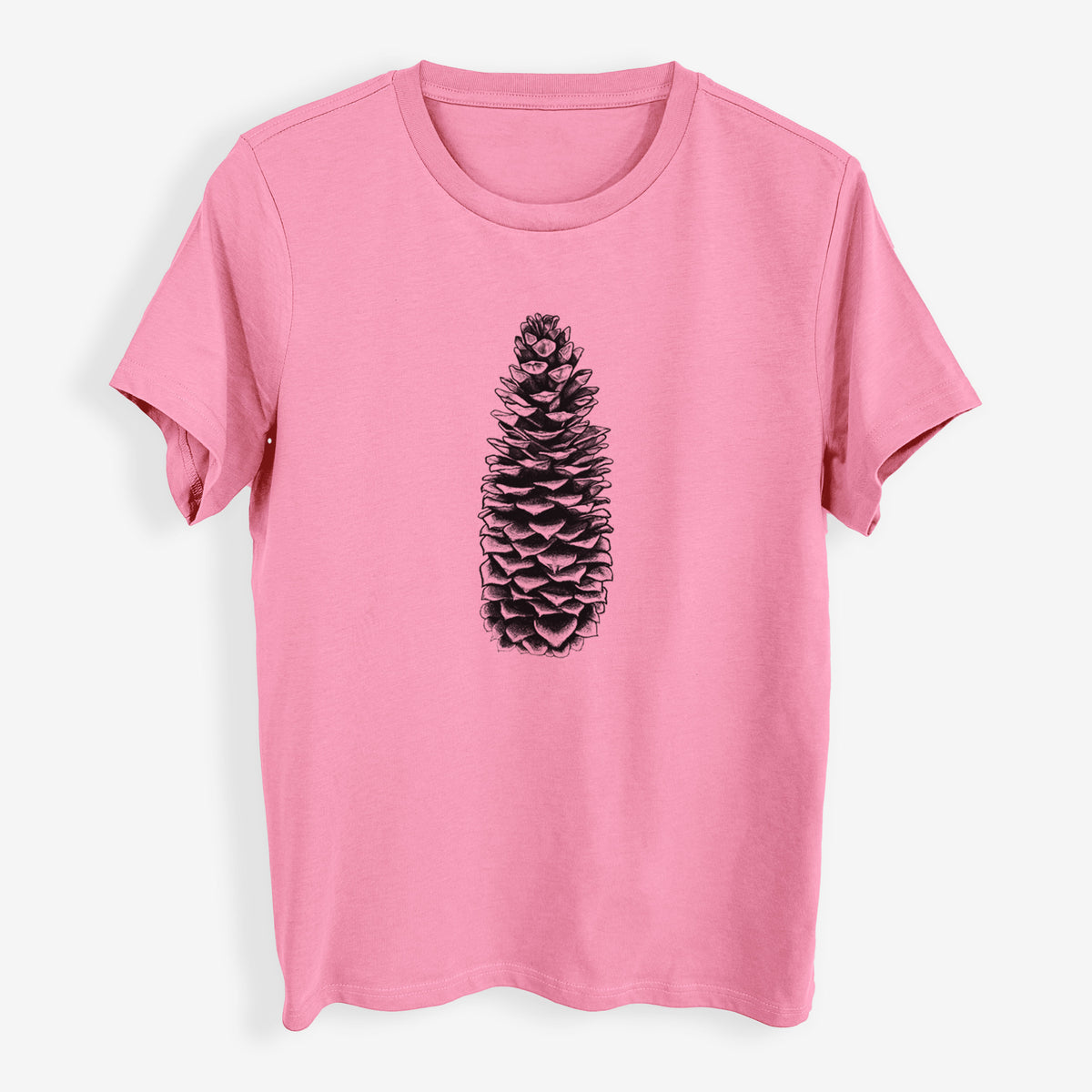 Sugar Pine Cone - Pinus lambertiana - Womens Everyday Maple Tee