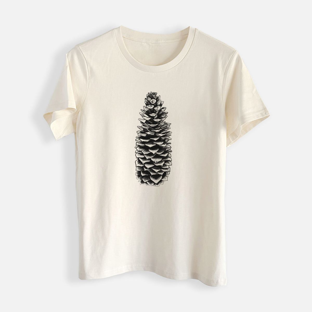 Sugar Pine Cone - Pinus lambertiana - Womens Everyday Maple Tee