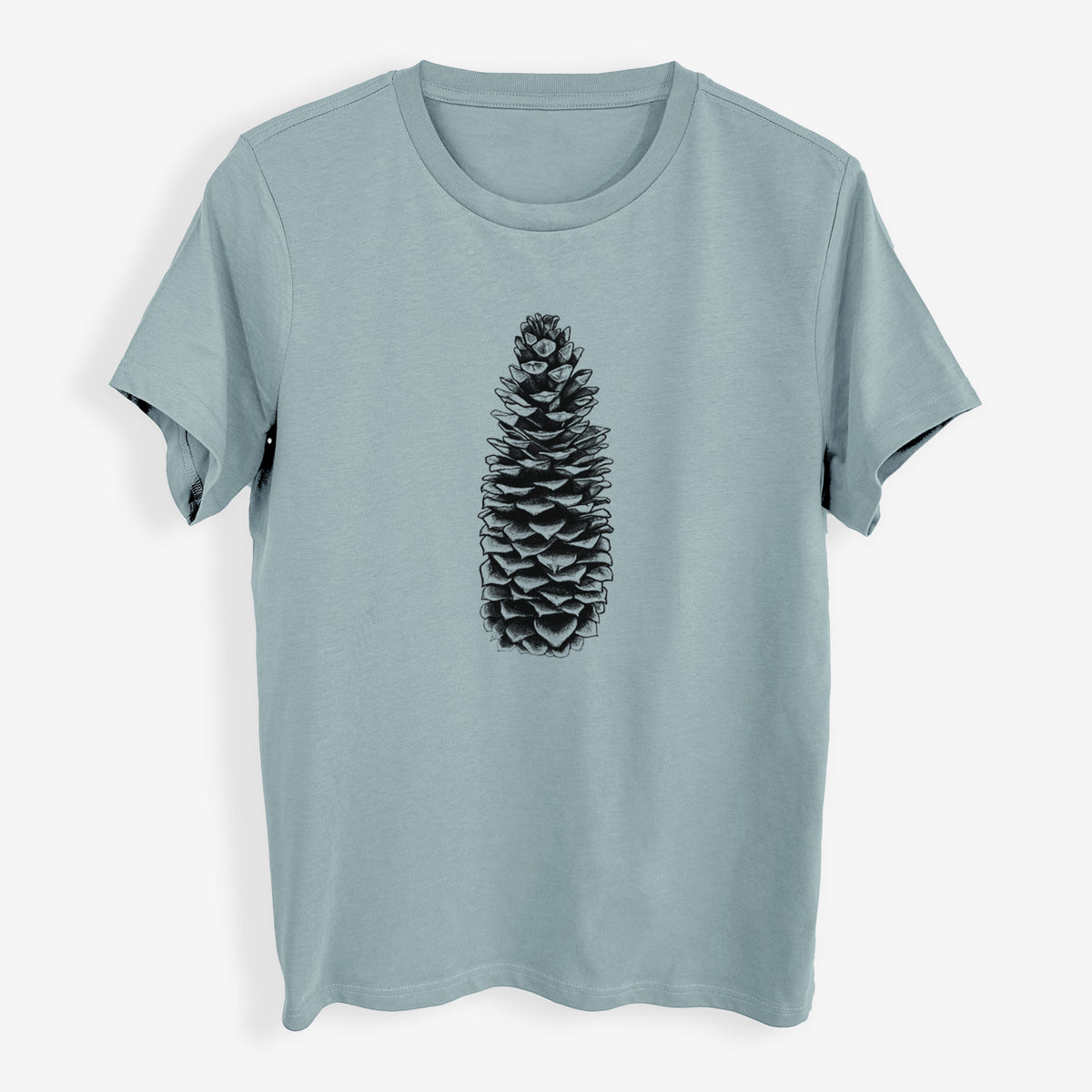 Sugar Pine Cone - Pinus lambertiana - Womens Everyday Maple Tee