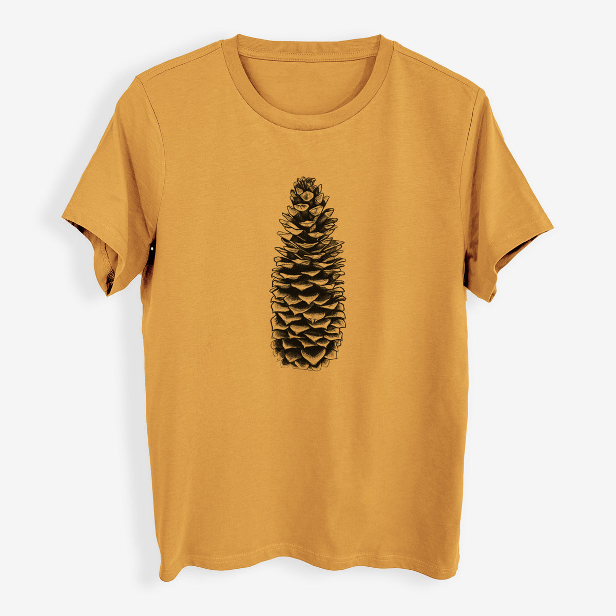 Sugar Pine Cone - Pinus lambertiana - Womens Everyday Maple Tee