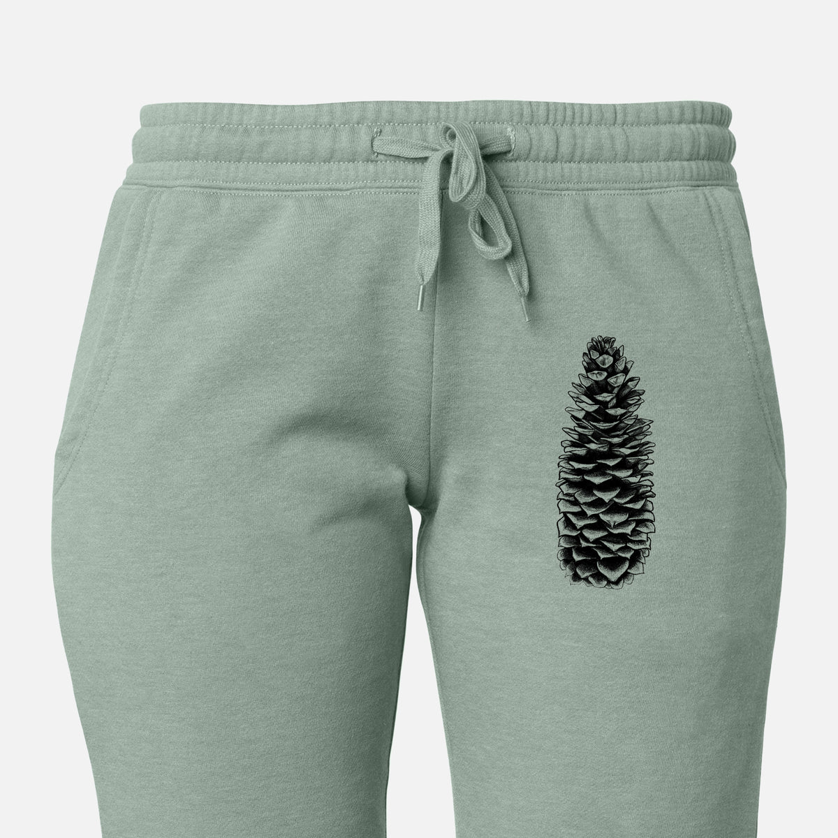 Sugar Pine Cone - Pinus lambertiana - Women&#39;s Cali Wave Jogger Sweatpants