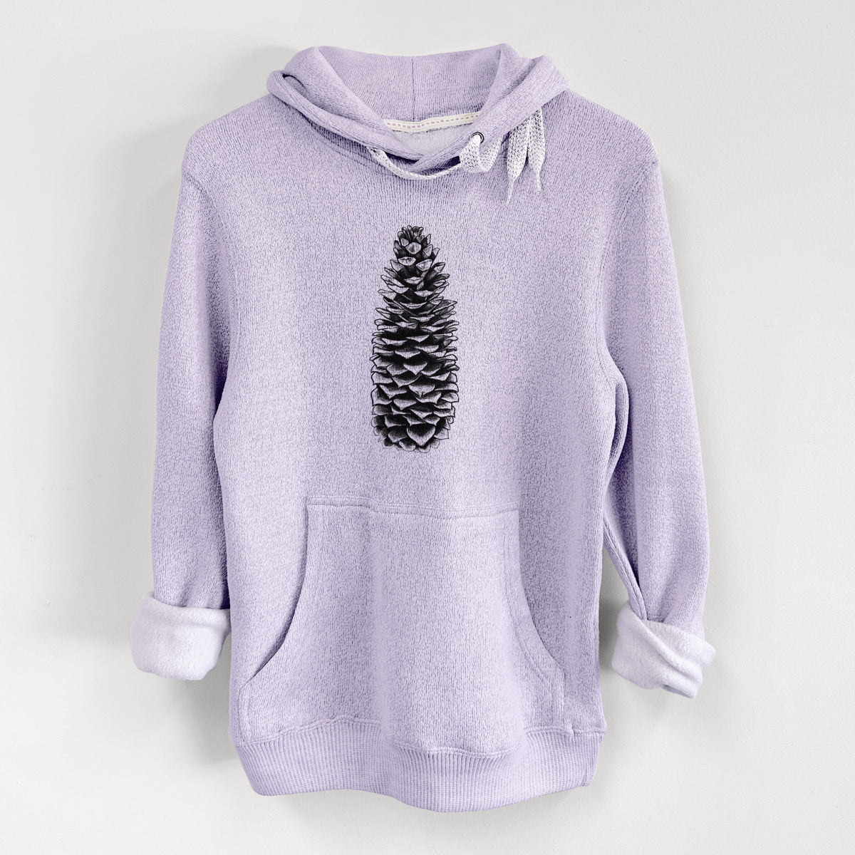 Sugar Pine Cone - Pinus lambertiana - Knit Hoodie