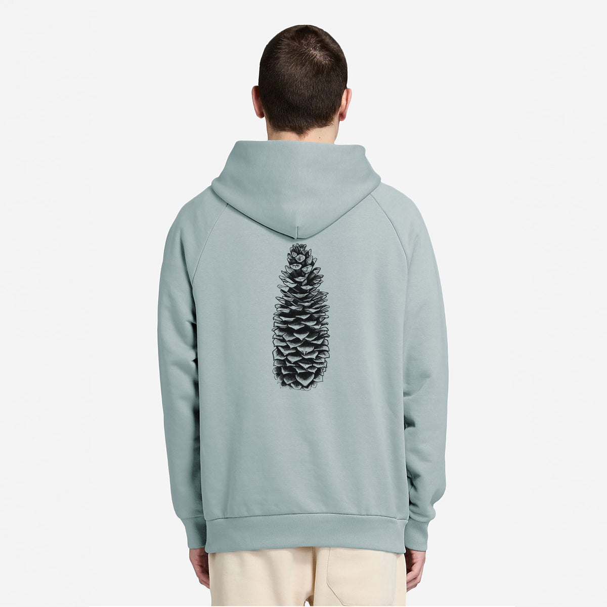 Sugar Pine Cone - Pinus lambertiana - UltraLuxe Heavyweight French Terry Hoodie